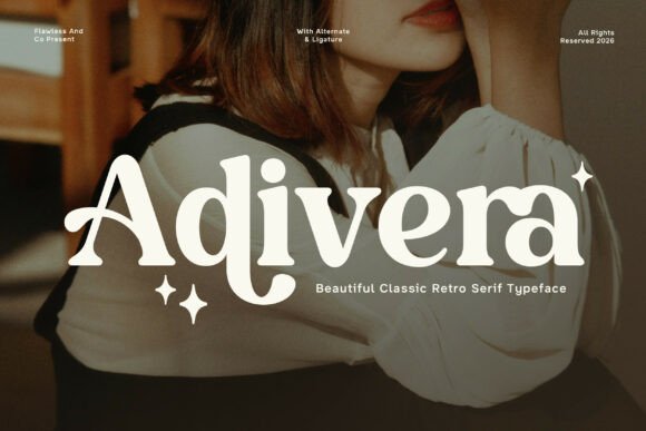 Adivera Font for Web Design