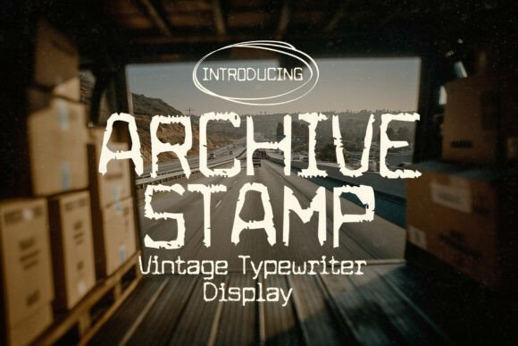 Archive Stamp Font for Business Branding