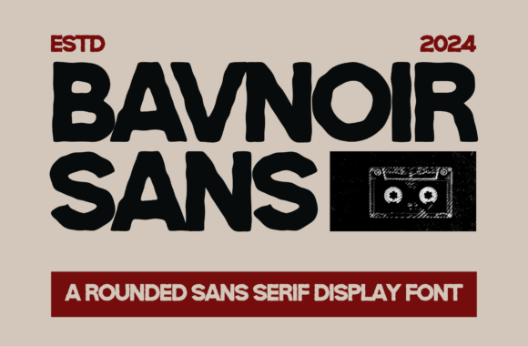 Bavnoir Font for Business Branding