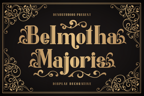 Belmotha Majoris: A Premium Blackletter Font for Editorial Elegance
