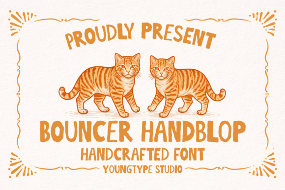 Bouncer Handblop Font Review