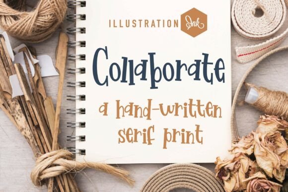 Collaborate Font for Business Branding