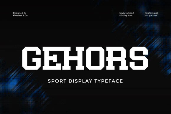 Gehors Font for Bold Branding and Dynamic Marketing