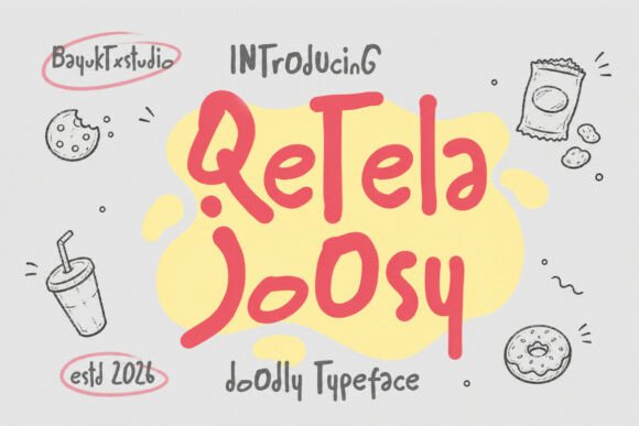 Qetela Joosy Font for Creative Design