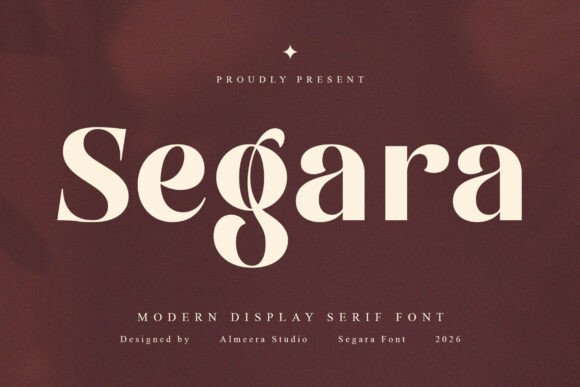 Segara Font: Bold Serif for Web Design