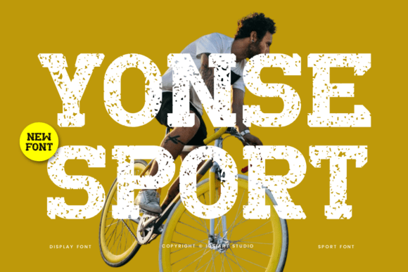 Yonse Sport Font for Creative Projects